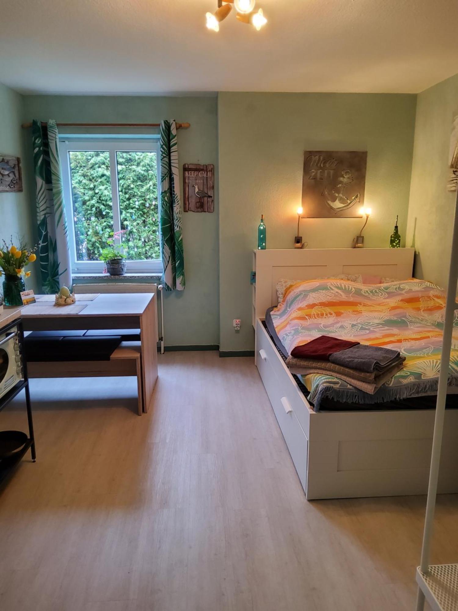 Studio-Apartment mit kleinem Gartenanteil Burg auf Fehmarn Exterior foto