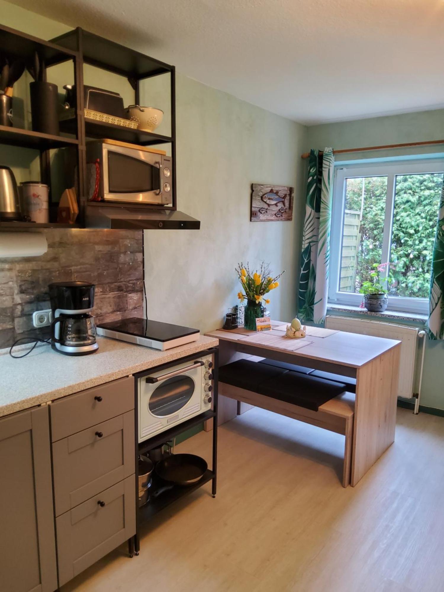 Studio-Apartment mit kleinem Gartenanteil Burg auf Fehmarn Exterior foto
